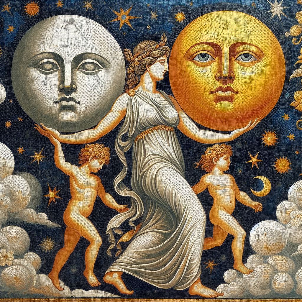 L to La M re Des Jumeaux Apollon Et Art mis