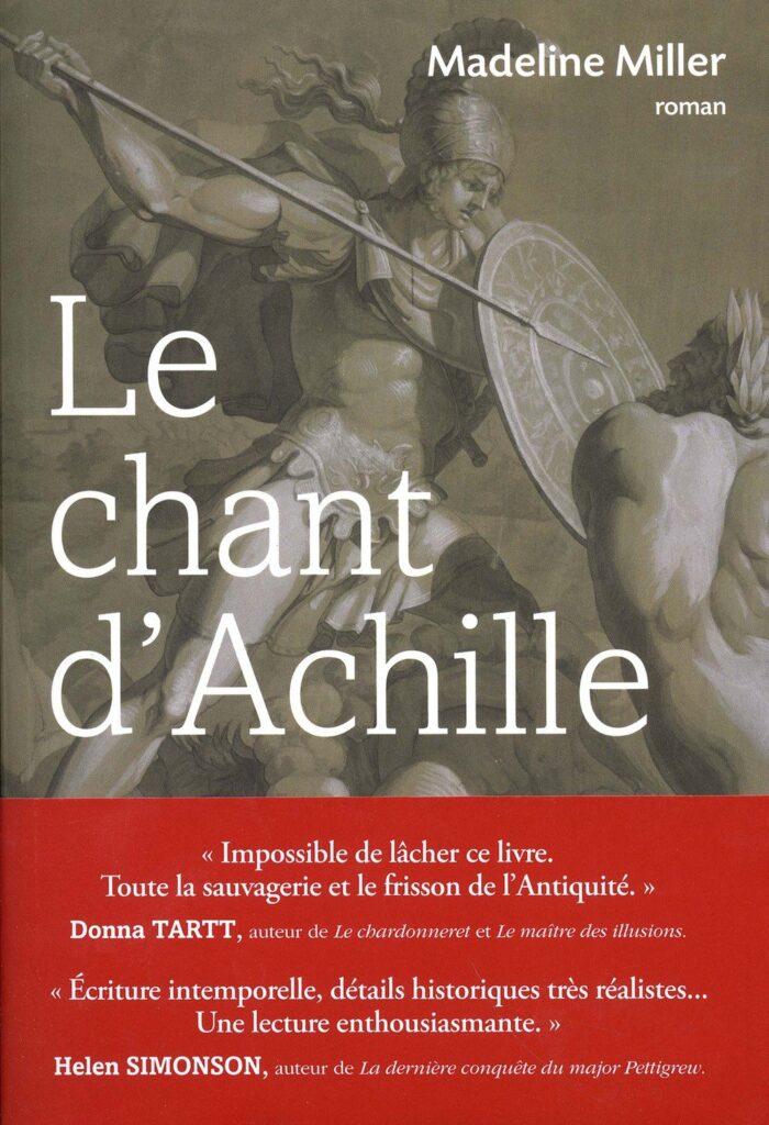 roman mythologique le chant d'achille